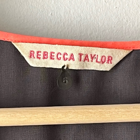 Rebecca Taylor 100% silk floral dress - Picture 3 of 7